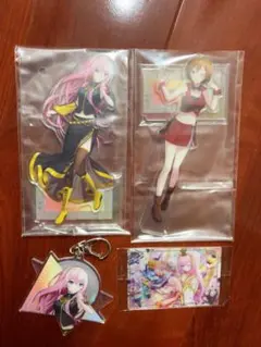プロセカ 巡音ルカ MEIKO SEGAラッキーくじ アクスタ アクキー カード