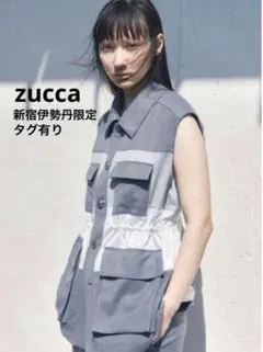 〈匿名配送〉店舗限定販売 zucca パネルデザイン ベストのサムネイル