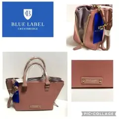 新品BLUELABELブルーレーベル　バーバリーチェック2wayショルダーバッグ