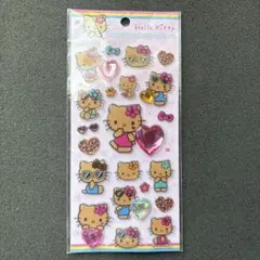 匿名配送　ハローキティ　キラキララインストーンシール　サンリオ　日焼け　キティ