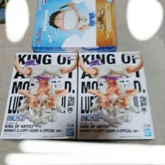 ワンピース フィギュア ルフィ　ソフビ　ニカ　KING スペシャル