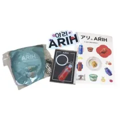 ARIH｜ポップアップ めじるしチャーム/折りたたみうちわ/ステッカー セット