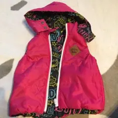 ベビードール ダウンベスト 90 リバーシブル