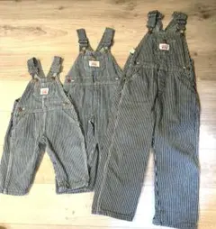 ラウンドハウス　キッズ　オーバーオール　兄弟お揃いコーデ　三姉妹　お揃い　セット