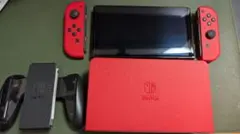 Nintendo Switch 有機ELモデル マリオレッド 本体