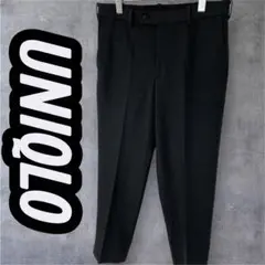 UNIQLO　ウォームスマートパンツ　スラックス　ボトムス　メンズ　M　黒