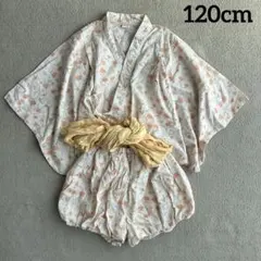tete a tete バースデイ　浴衣ドレス　セパレート　120cm