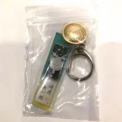 鬼滅の刃 時透無一郎 鬼殺隊服 ボタン付き アクリルチャーム キーホルダー 1点