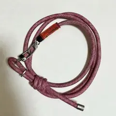トポロジー 8.0mm Rope スマホショルダーストラップ ラズベリー