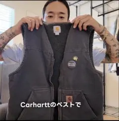 2026年最新】carhartt ダックベスト ブラックの人気アイテム - メルカリ