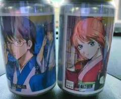 銀魂 サントリー ラベル缶 ステッカー 2点セット