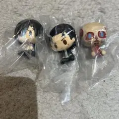 一番くじ　進撃の巨人　H賞　I賞　ちょこのっこ フィギュア　3点セット