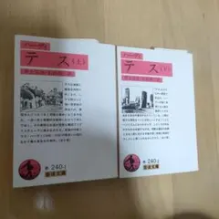 ハーディ テス 上下巻 岩波文庫