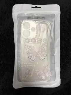 case 蝶デザイン スマートフォンケース　iPhone16
