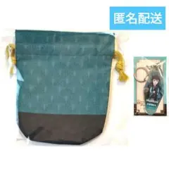 鬼滅の刃 鬼滅の奏宴2025 ちりめん巾着、アクリルチャーム 時透無一郎 2点