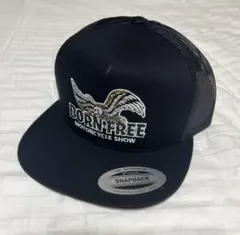 【限定】BORN FREE メッシュキャップ　アメカジ　ハーレーhot rod