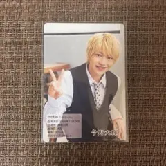 7 MEN 侍　B&ZAI　今野大輝　カレンダーカード　カレカ2021　プロカ