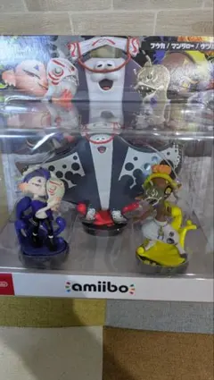 amiibo アミーボ スプラトゥーン フウカ/マンタロー/ウツホ