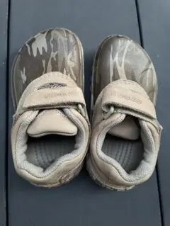 Crocs キッズ シューズ カモフラージュ柄 C10 箱無しのサムネイル