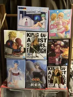 最新フィギュア まとめ売り 9点セット ワンピース ナルト 推しの子 他