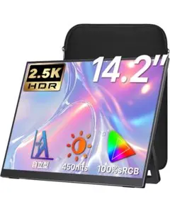 モバイルモニター cocopar 14.2インチ 2K
