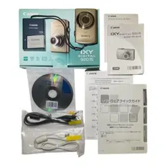 【完動品】Canon キャノン IXY 920 IS 付属品箱付　SDカード付き Amazon | Canon デジタルカメラ IXY DIGITAL (イクシ) 920 IS ゴールド