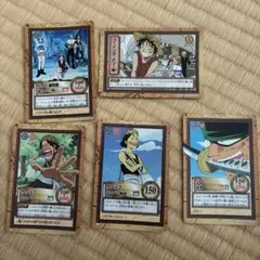 ワンピース カードダス ルフィ海賊団 3枚セットOne Piece - メルカリ