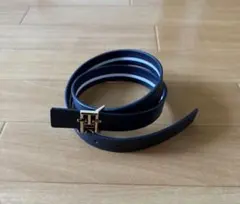 美品　トミーヒルフィガー　ベルト　ネイビーのサムネイル