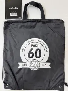 PADI 60주년 기념 배낭 블랙