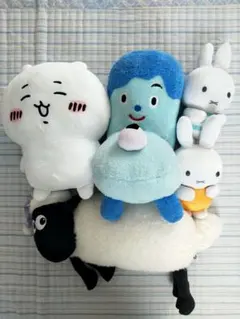 ※超メルカリ市期間限定！【5個セット】ちいかわ　ショーン　コッシー　ミッフィー