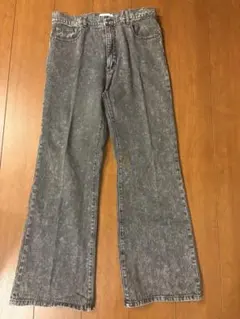 MONO-MART ケミカルウォッシュ デニムパンツ Lサイズ