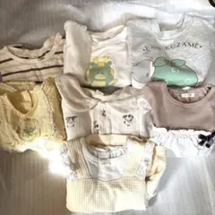 ベビー服 まとめ売り 女の子 80cm 90cm 7点