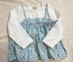 petit main 花柄長袖カットソー 90サイズ