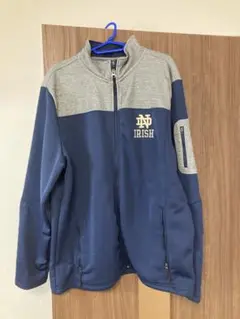 ノートルダム大学 ユニフォーム 80s USA製 XL ノートルダム大学 カレッジ スウェット ラグラン
