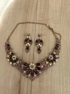 ネックレスとイヤリング セット