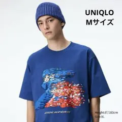 UNIQLO ロックマン Tシャツ ブルー