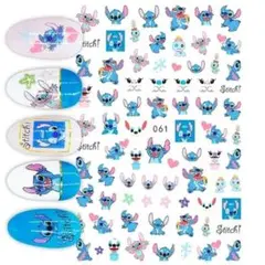 ディズニー ネイルシール 3Dネイルステッカー セルフネイル スティッチ