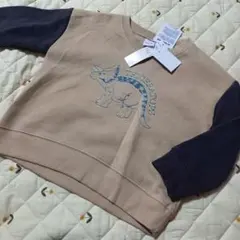恐竜 ダイナソー 裏起毛 トレーナー新品未使用