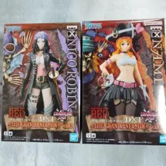 ［新品未使用］ワンピース FILM RED フィギュア ナミ&ロビン