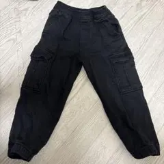 み*ー様 ZARA 黒 カーゴパンツ 3歳用
