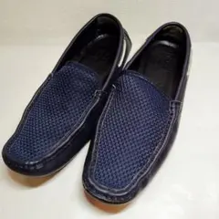 ECCO エコー ドライビングシューズ メッシュ ネイビー 26cmのサムネイル