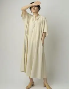 カデュネ CADUNE コンビストライプワンピース