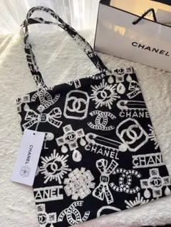 今*読様 CHANEL ノベルティ トートバック レア