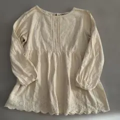 【SM2】アイボリー コットン 長袖シャツ【サマンサモスモス】