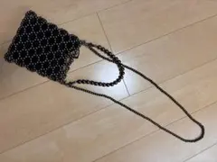 レプシム ビーズショルダーミニバック 新品 미사용 最終お値下げしました！！
