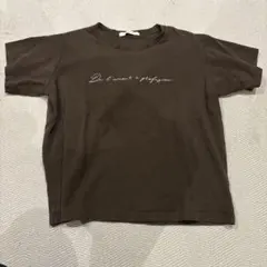 SIMPLICITE ブラウン Tシャツ 半袖のサムネイル