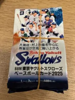 イベント入手 東京 ヤクルト スワローズ BBM 2025 未開封20パック