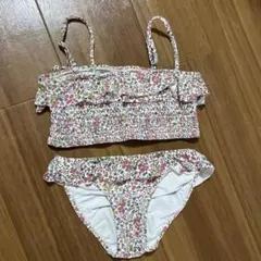 ZARA フリル付き花柄ビキニ 6-7歳　120cm