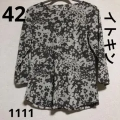 イトキン　花柄　ＬＬ　ポリエステル　ストレッチのサムネイル