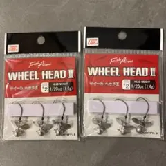 Fish Arrow WHEEL HEAD II 1.4g 2個セットのサムネイル